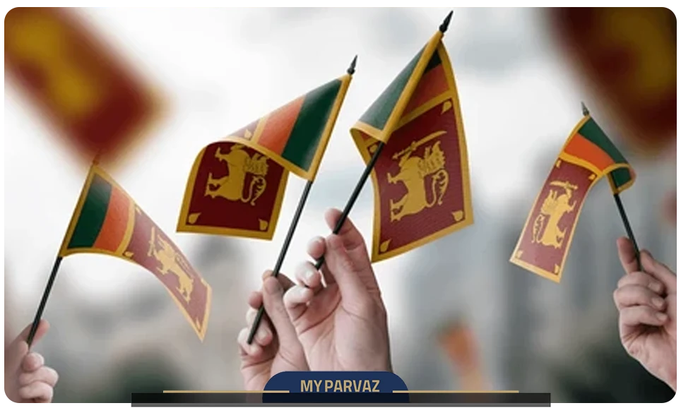 تاریخچه پرچم سریلانکا